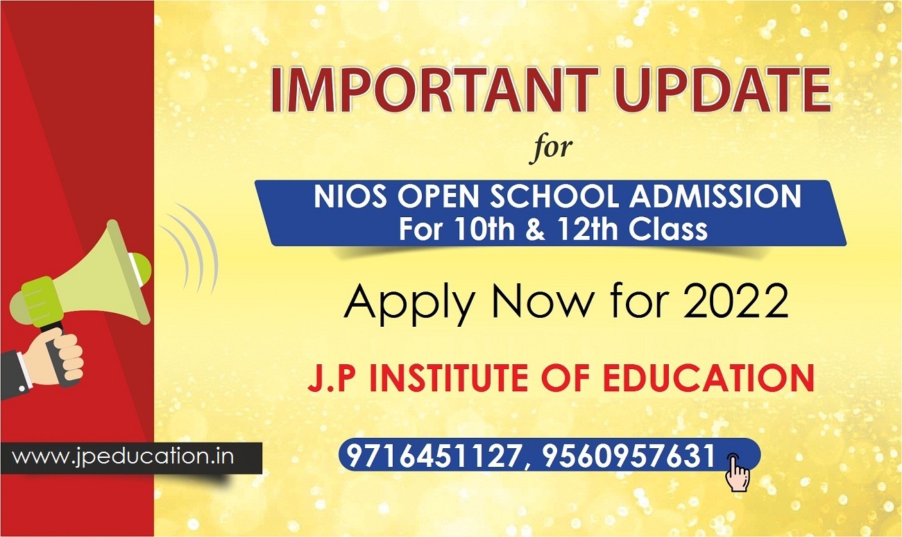 JP INSTITUE ADMISSION